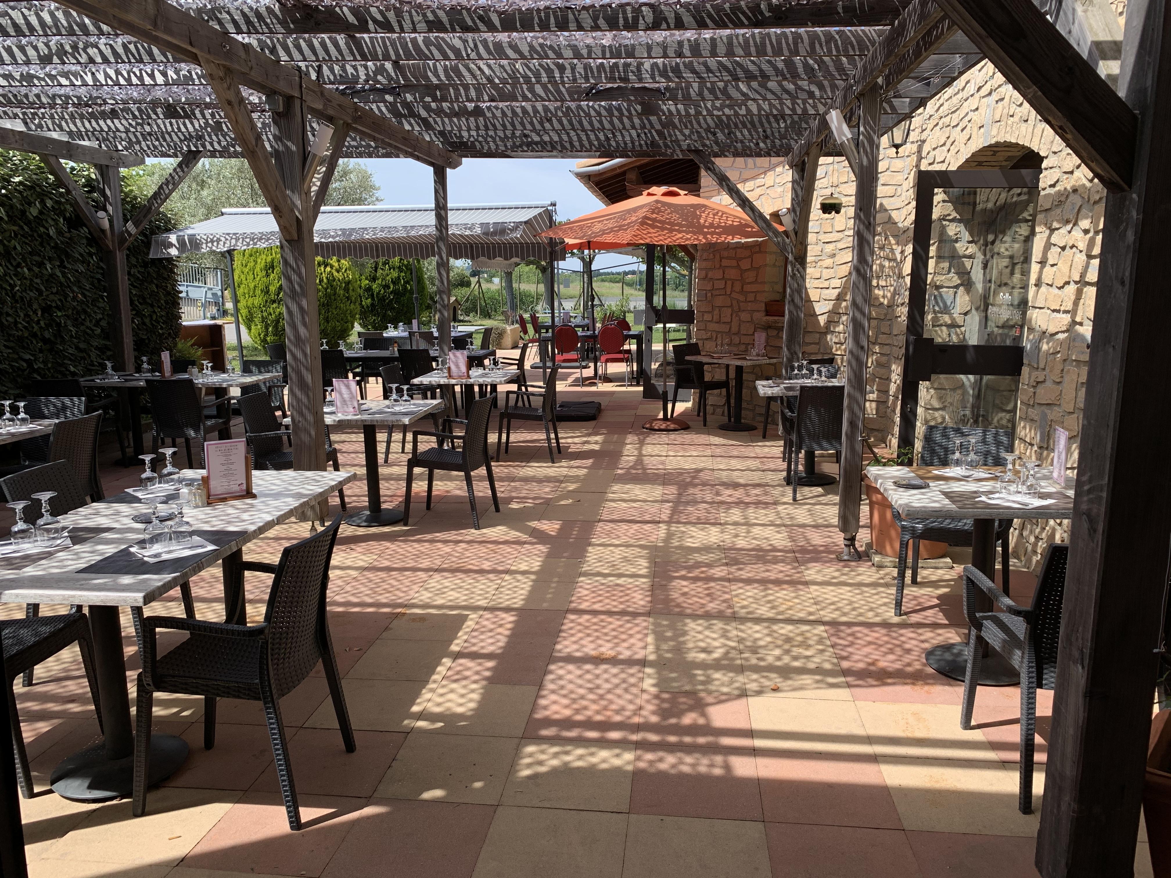 Logis Hotel Restaurant Le Mas De Mon Pere Saint-Jean-le-Centenier Εξωτερικό φωτογραφία