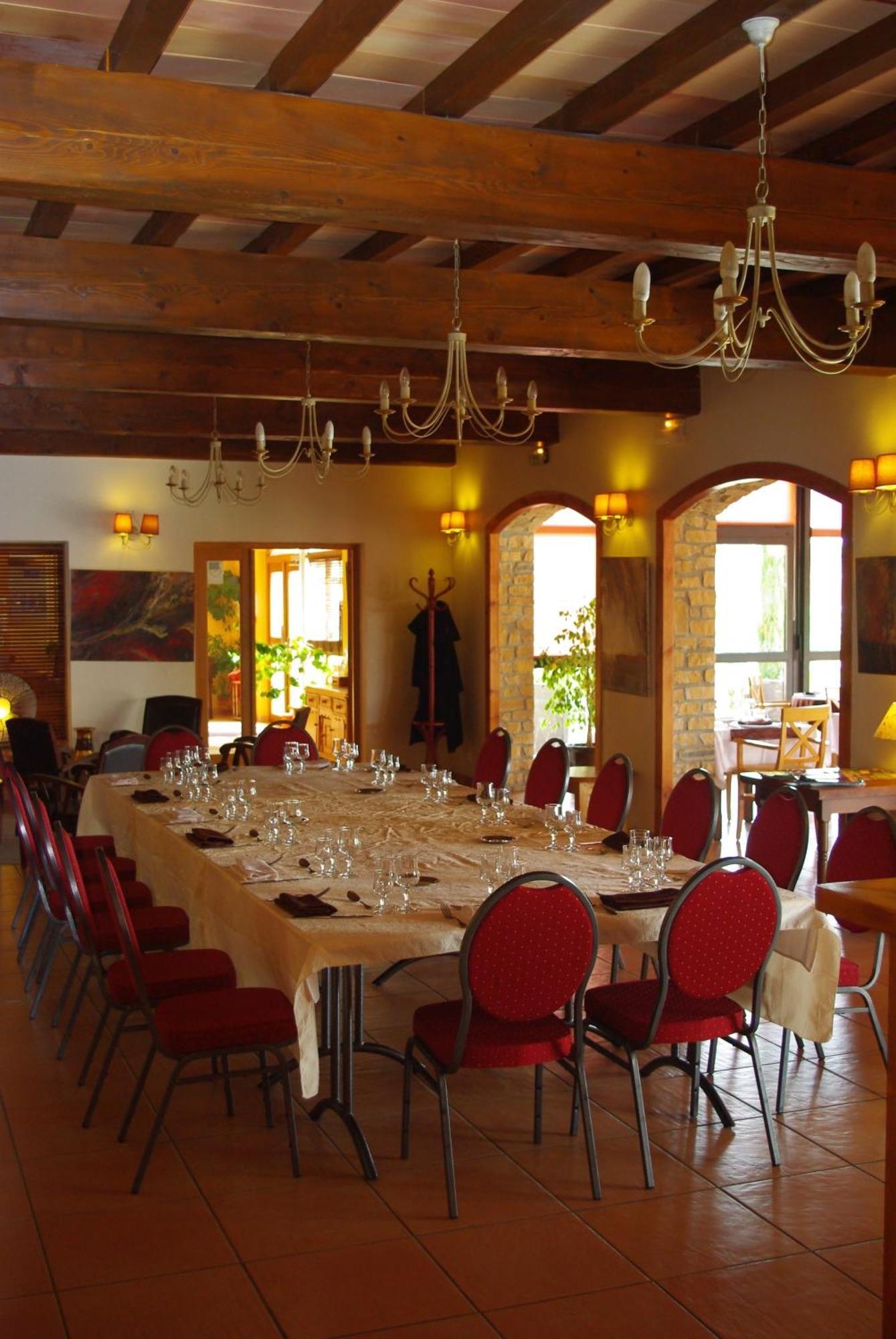 Logis Hotel Restaurant Le Mas De Mon Pere Saint-Jean-le-Centenier Εξωτερικό φωτογραφία