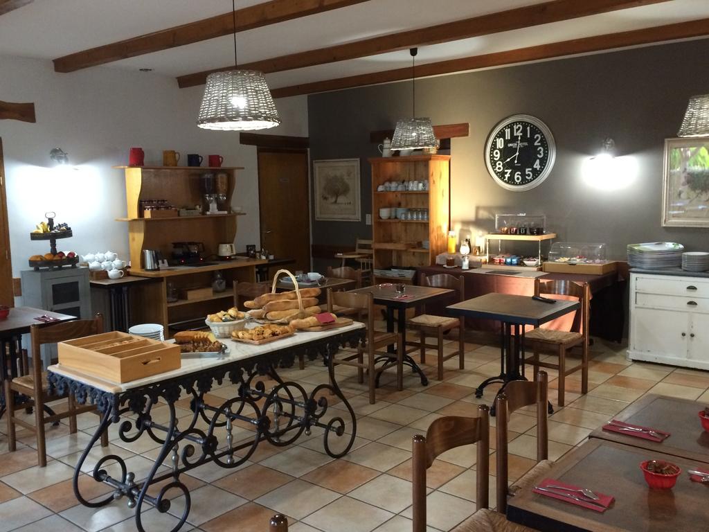 Logis Hotel Restaurant Le Mas De Mon Pere Saint-Jean-le-Centenier Εξωτερικό φωτογραφία