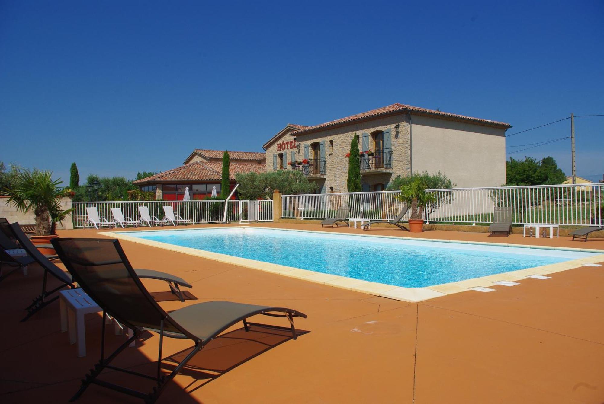 Logis Hotel Restaurant Le Mas De Mon Pere Saint-Jean-le-Centenier Εξωτερικό φωτογραφία