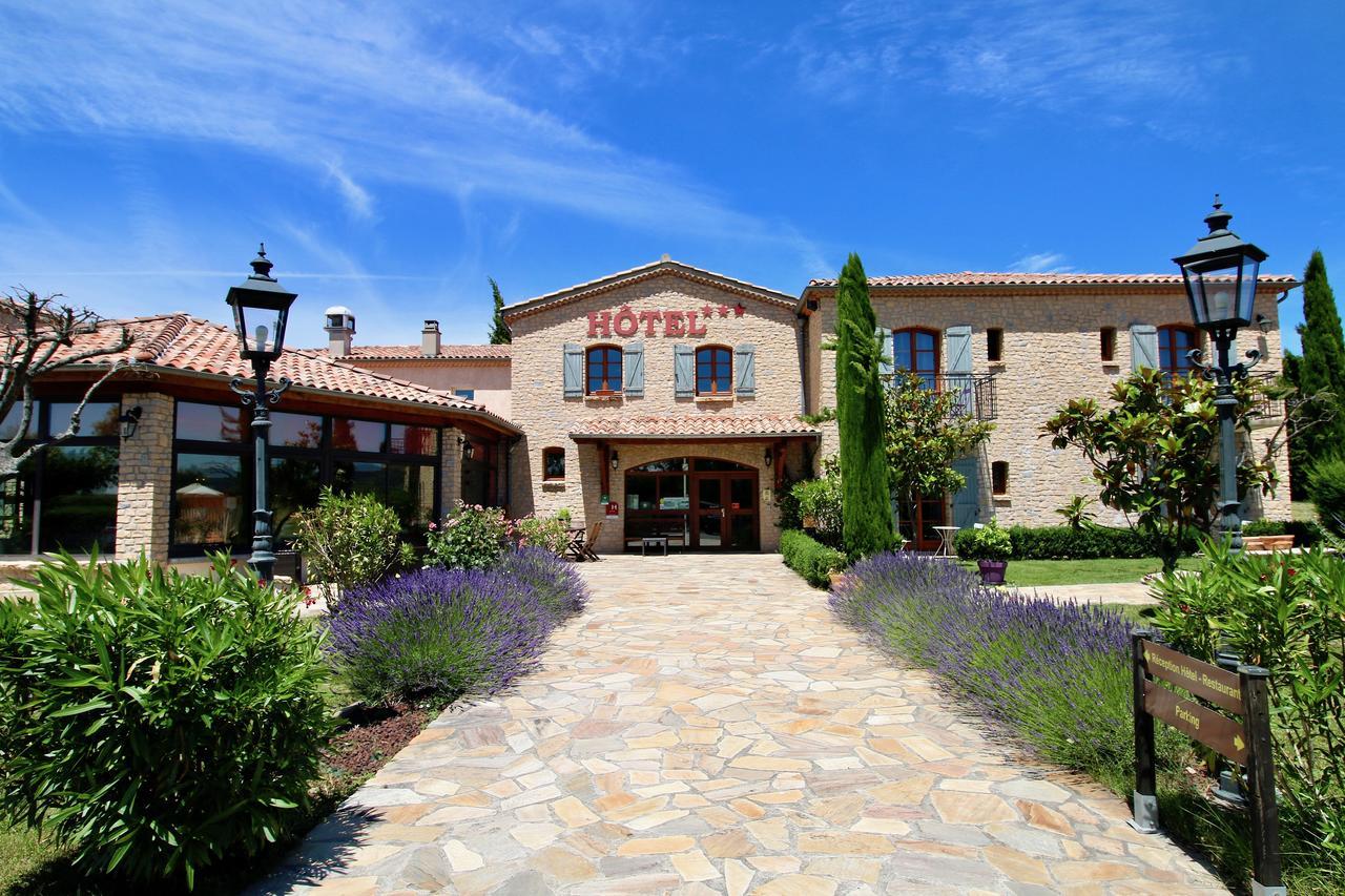 Logis Hotel Restaurant Le Mas De Mon Pere Saint-Jean-le-Centenier Εξωτερικό φωτογραφία